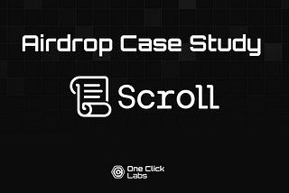 Scroll Airdrop Analysis