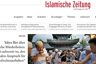 On Muslim Minorities — Interview with Islamische Zeitung (October 2022)