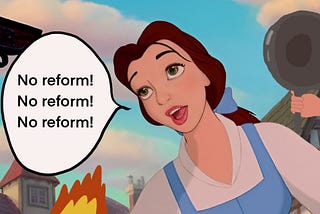 Belle’s “Little Town” from Beauty and the Beast Adapted for Macron’s Retirement Reforms