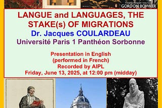We Are Living in a Dangerous Multilingual World!