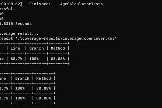 Generate Code Coverage Report For .NET Core & .NET Framework projects