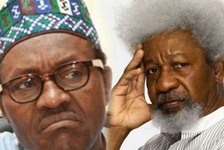 Professor Wole Soyinka and the children of hunger and anger