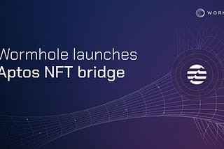 虫洞推出 Aptos NFT 跨链桥