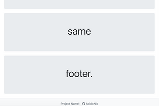 Dynamic CSS Footer (That Stays Where It Should)