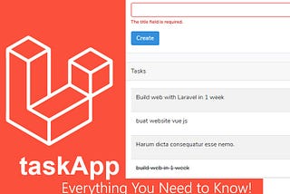 Membuat TaskApp Dengan Laravel 6