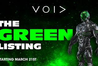 Announcing $VOID Listing Update — The Green Listing is here