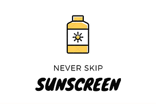 The perfect sunscreen