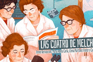 Irene Bernasconi, María Adela Caria, Elena Martinez Fonte y Carmen Pujals