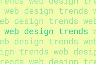 9 web design trends for 2020