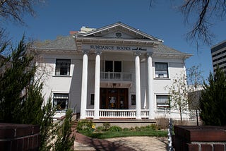 Old mansion turned bookstore and publishing press in Reno