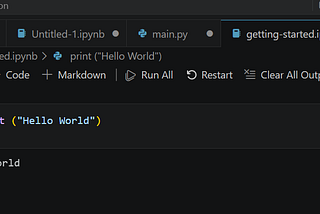 Python Learning Day 1.
