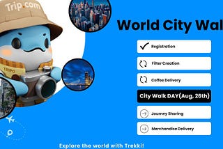 Join the World City Walk with Trekkers on August 26th!