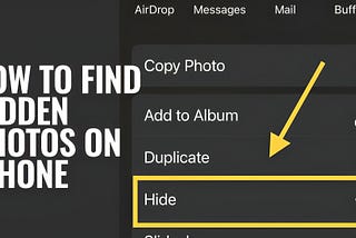 Unveiling the Secrets: How to Find Hidden Photos on Your iPhone