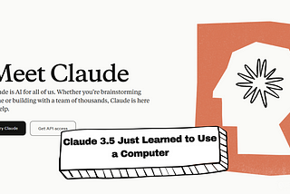 Claude 3.5 Just Learned to Use a Computer
