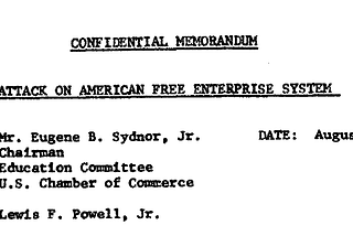 The Powell Memo