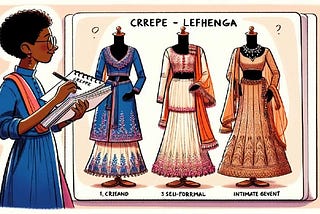 ELEVATE YOUR STYLE: UNVEILING THE FINEST CREPE LEHENGA DESIGNS FOR EVERY OCCASION