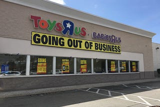 UX is important, or is it? A UX case study — The Downfall of Toys R Us