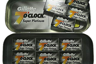 Reviewing the Gillette 7 O’Clock Super Platinum DE Blades: Sharpness, Smoothness, and More