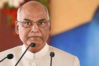 राष्ट्रपति कोविंद ने कहा कि कोई भी चुनौती कितनी भी बड़ी हो, भारत रुकेगा नहीं