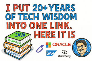I Put 20+ Years of Tech Wisdom Into One Link. Here It Is