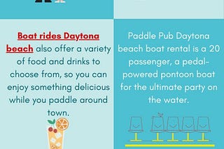 Paddle Pub: The Best Boat Ride in Daytona Beach