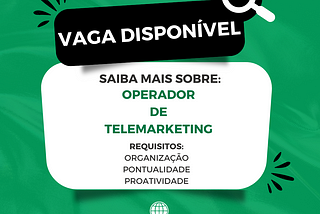 Operador de Telemarketing Home Office o que é?