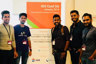 Fixel attended iOS Conf SG 2019