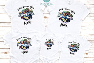 Family Vacation 2023 Shirt, Universal Studios Family Vacation Shirt, Family Vacation Shirt, Disney Family Trip Shirt, Disney Holiday Shirt