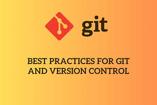 git best practices
