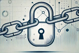 Lock and chain representing the unbreakable rules for successful options trading using options flow and other data