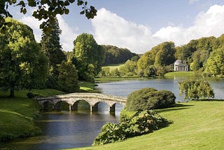 British culture and landscape garden in the 18th century