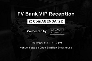 Meet FV Bank at Puerto Rico Blockchain Week!