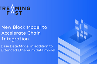 New Block Model to Accelerate Chain Integration