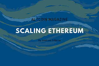 Scaling Ethereum for Unstoppable Applications