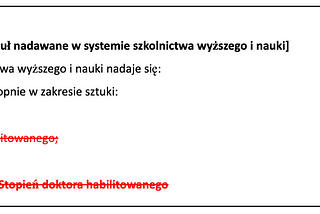 Kontynuacja reformy Szkolnictwa wyższego i nauki: kluczowe propozycje