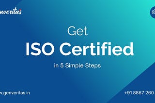 5 Steps of ISO Certification