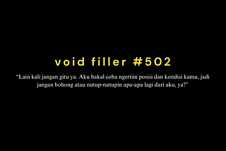 void filler #502