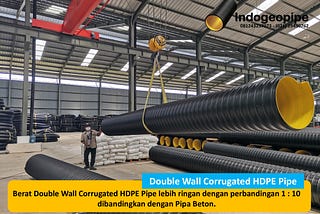 Berat Double Wall Corrugated HDPE Pipe