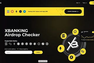 Бесплатный Airdrop Checker от Xbanking. Проверьте свои кошельки на наличие Airdrop и retrodrops