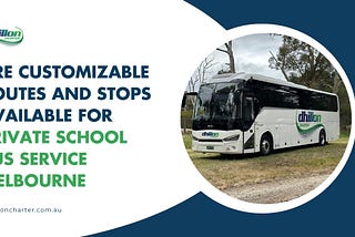 Private School Bus Service Melbourne