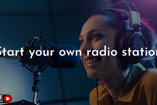 How to start your own radio station using Ant Media Server