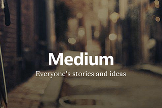 Medium y las nuevas formas de escribir en la WEB