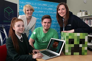 50,000 mokinių Šiaurės Airijoje gavo nemokamą prieigą prie „Minecraft“ / 50,000 students have free…