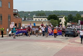 Our Small Community’s No Kings Day March