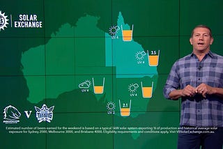 Peer-to-Beer − オーストラリアのソーラースワップ