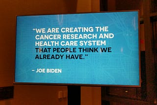 Swellbox and X4 Health @ Biden Cancer Summit