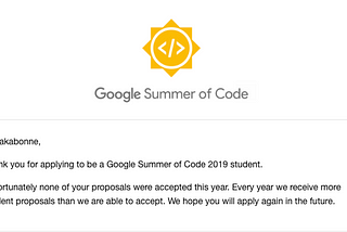 Incredible reasons I make a recommendation to apply to GSoC despite never got accepted