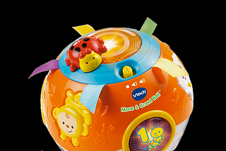 The Incredible World of Electronic Baby Toy User Experience 001: VTech Move and Crawl Ball