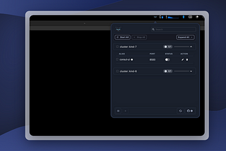 Kubernetes Debugging: Handling Multiple kubectl port-forward from your System Tray