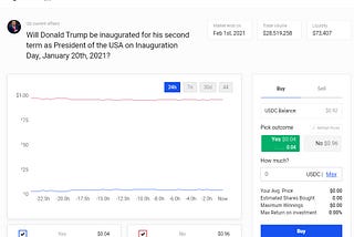Free money on Inauguration day [almost]